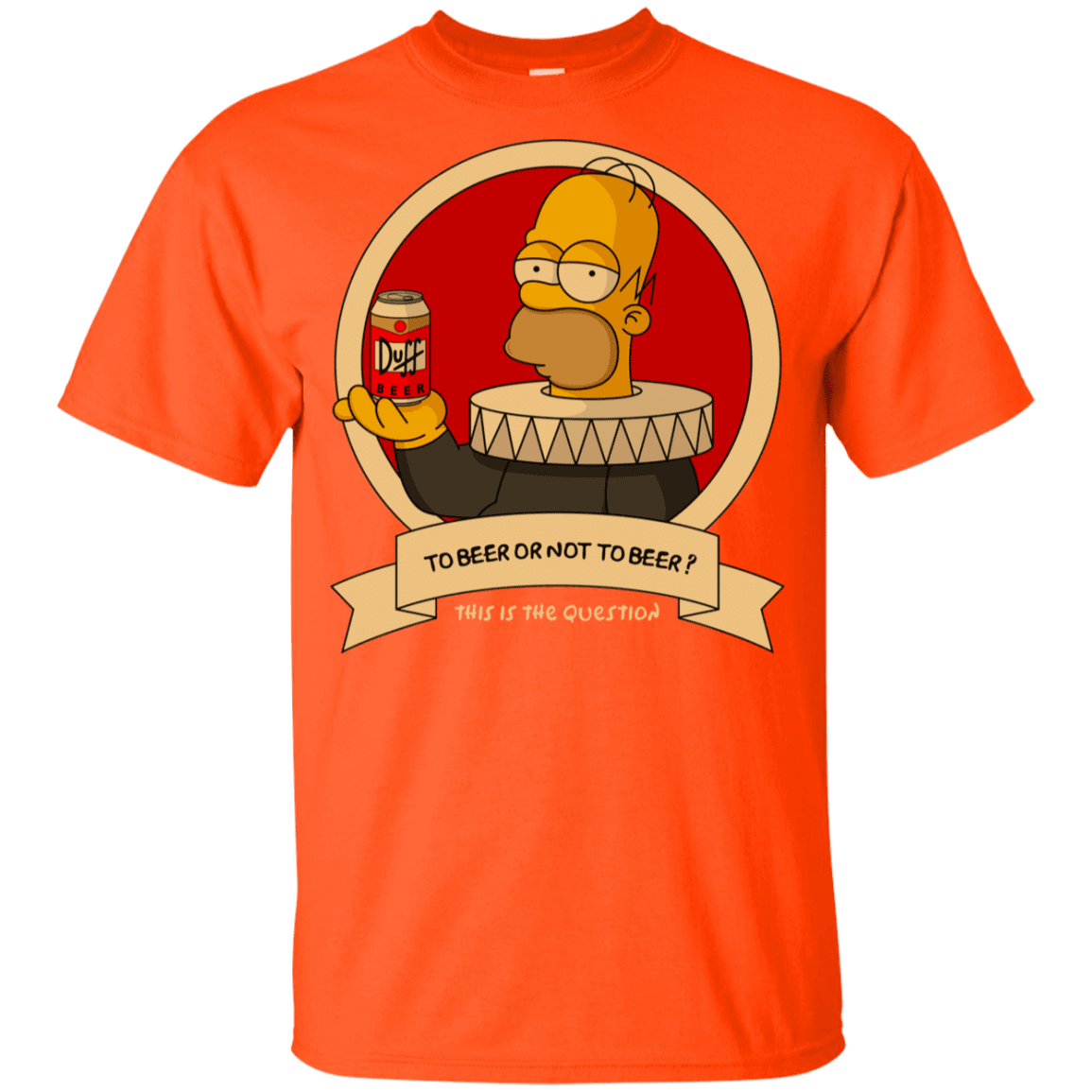 T-Shirts Orange / YXS To Beer or not to Beer Youth T-Shirt