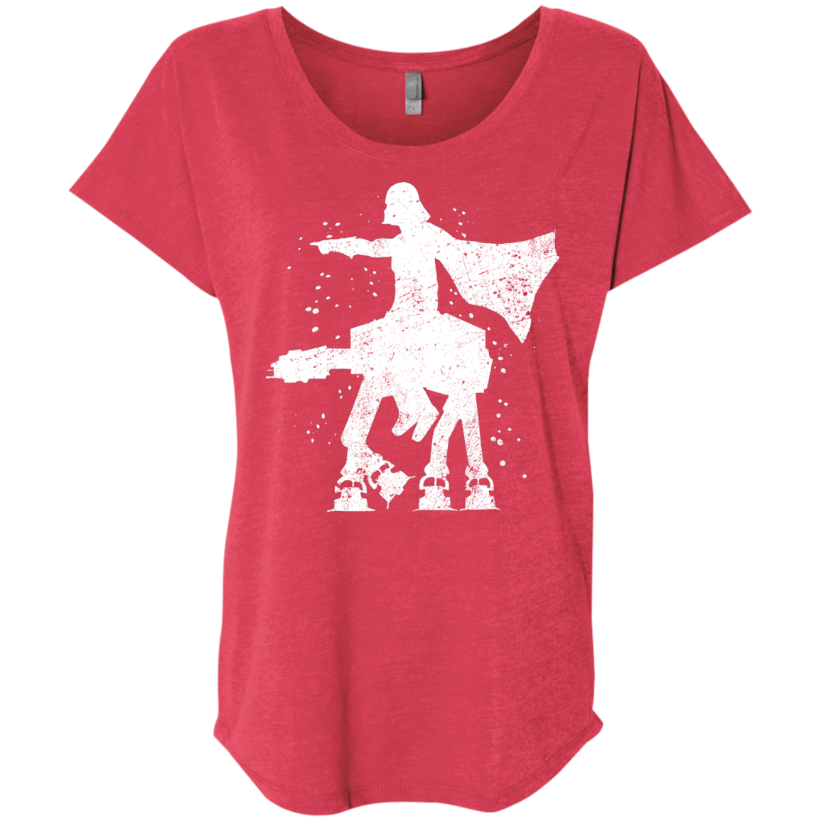 T-Shirts Vintage Red / X-Small To Hoth Triblend Dolman Sleeve