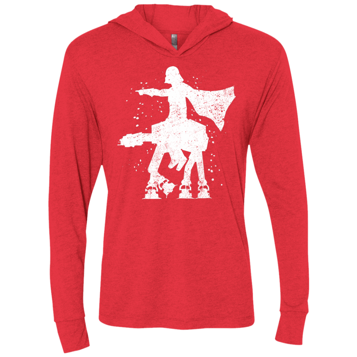 T-Shirts Vintage Red / X-Small To Hoth Triblend Long Sleeve Hoodie Tee