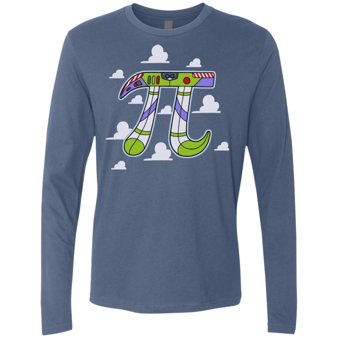 T-Shirts Indigo / Small To Infinity Men's Premium Long Sleeve