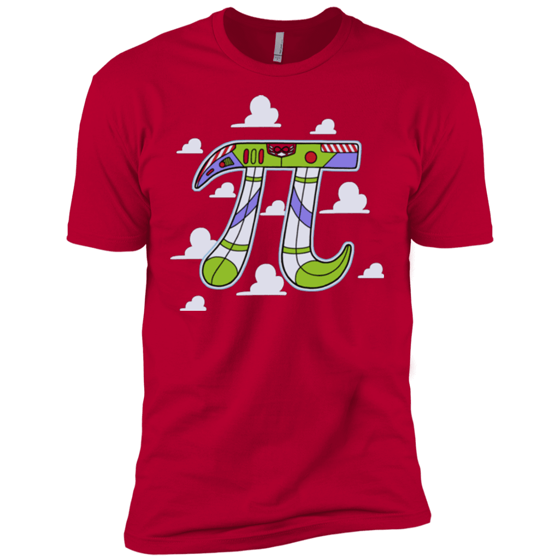 T-Shirts Red / X-Small To Infinity Men's Premium T-Shirt