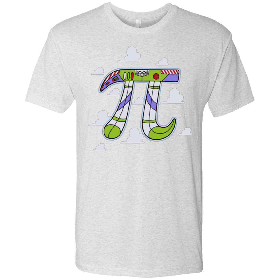 T-Shirts Heather White / Small To Infinity Men's Triblend T-Shirt