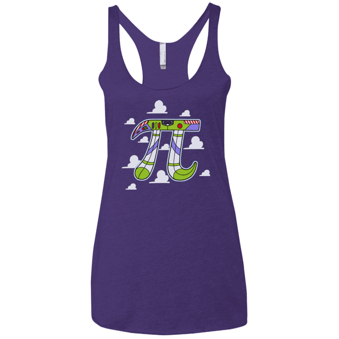 To Infinity Women's Triblend Racerback Tank