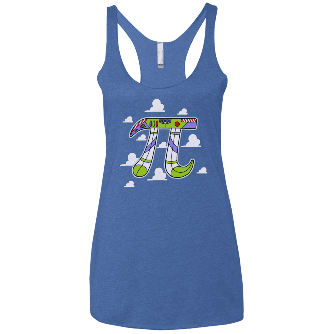 To Infinity Women's Triblend Racerback Tank