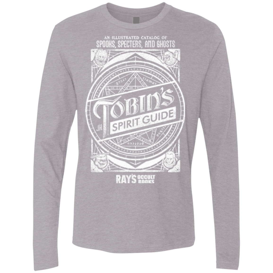 T-Shirts Heather Grey / Small Tobin's Spirit Guide Men's Premium Long Sleeve