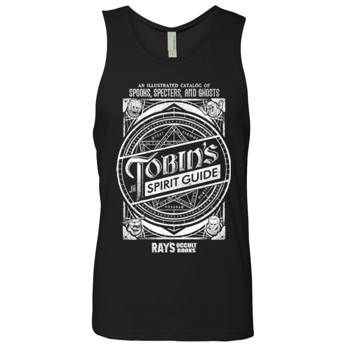 T-Shirts Black / Small Tobin's Spirit Guide Men's Premium Tank Top