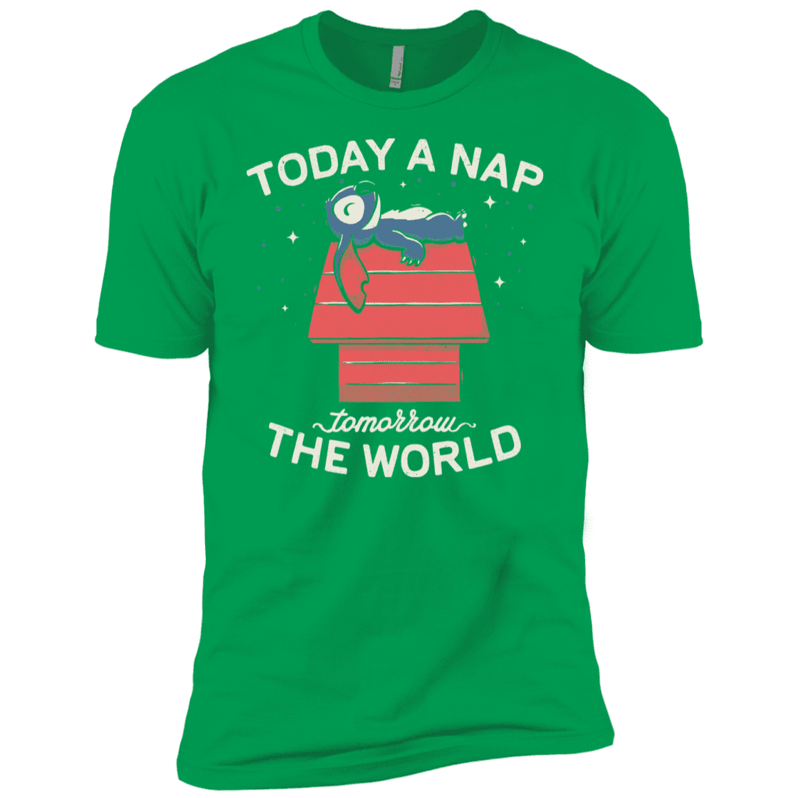 T-Shirts Kelly Green / YXS Today a Nap Tomorrow the World Boys Premium T-Shirt