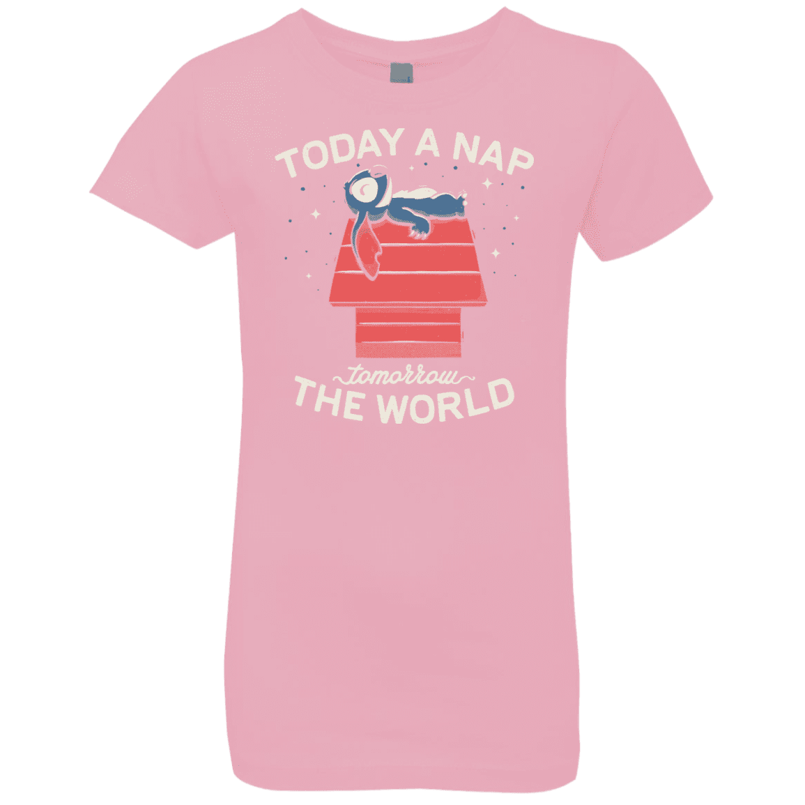 T-Shirts Light Pink / YXS Today a Nap Tomorrow the World Girls Premium T-Shirt