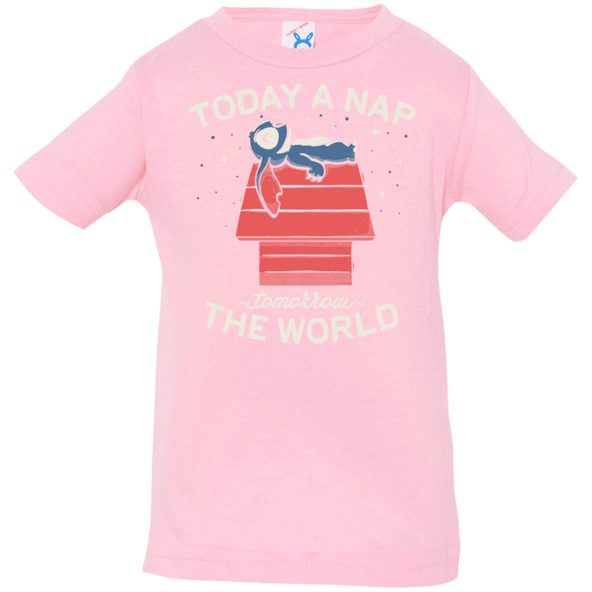 T-Shirts Pink / 6 Months Today a Nap Tomorrow the World Infant Premium T-Shirt