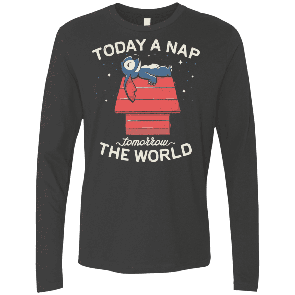T-Shirts Heavy Metal / S Today a Nap Tomorrow the World Men's Premium Long Sleeve