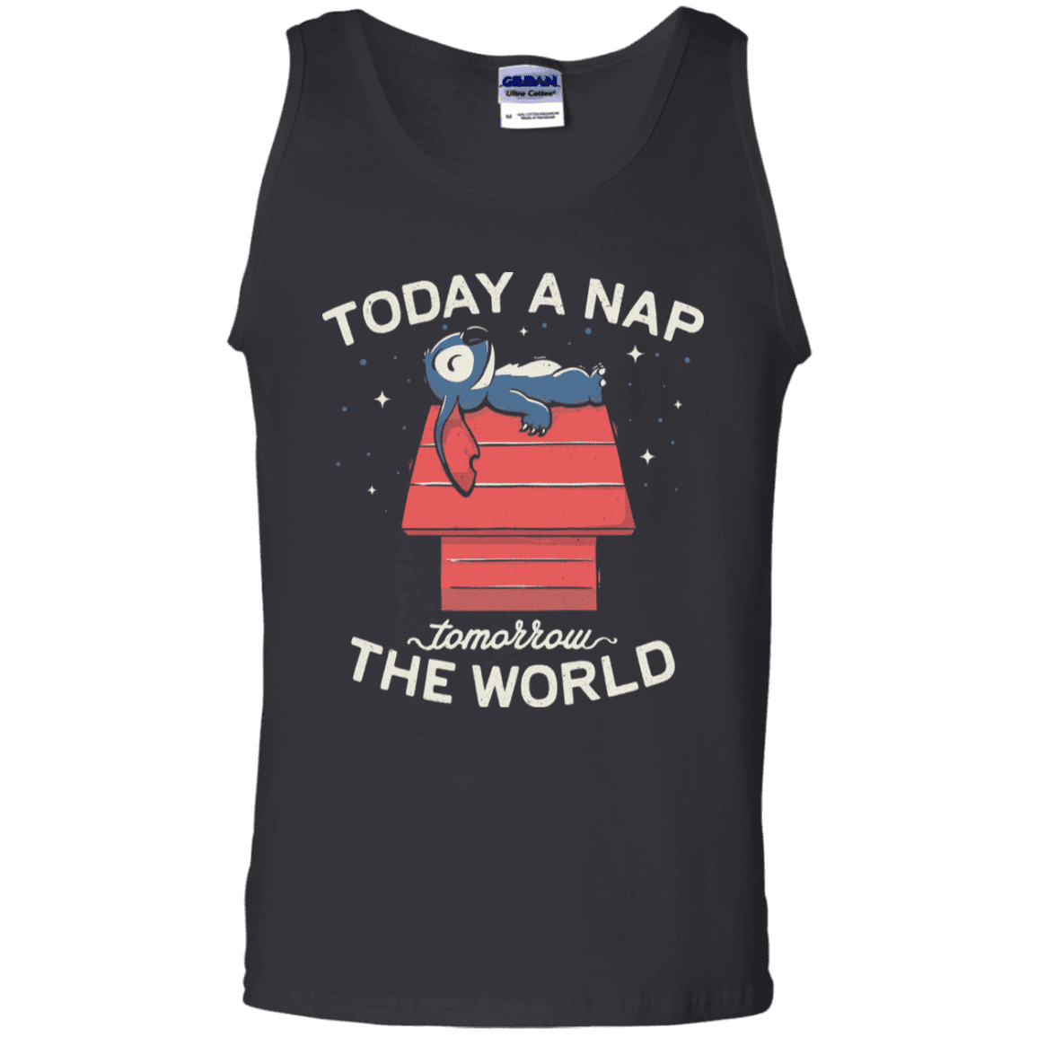 T-Shirts Black / S Today a Nap Tomorrow the World Men's Tank Top