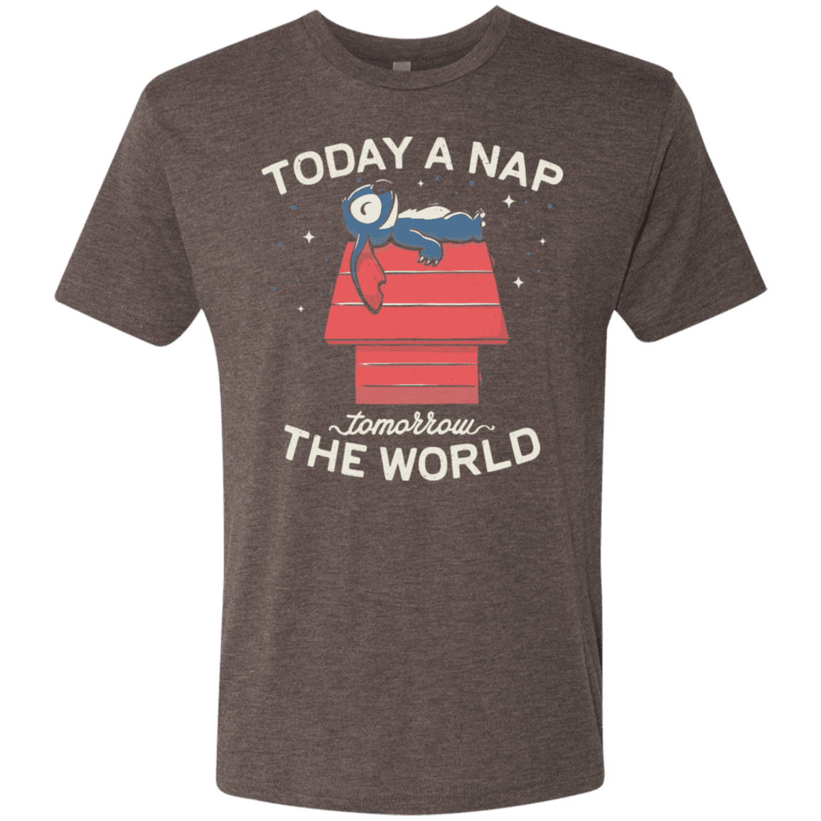 T-Shirts Macchiato / S Today a Nap Tomorrow the World Men's Triblend T-Shirt