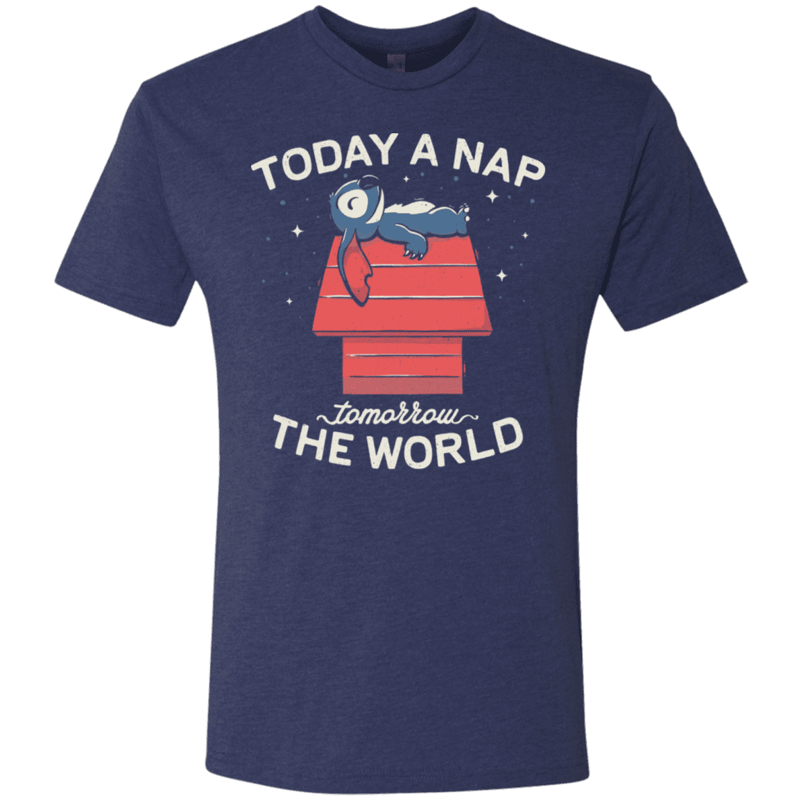 T-Shirts Vintage Navy / S Today a Nap Tomorrow the World Men's Triblend T-Shirt