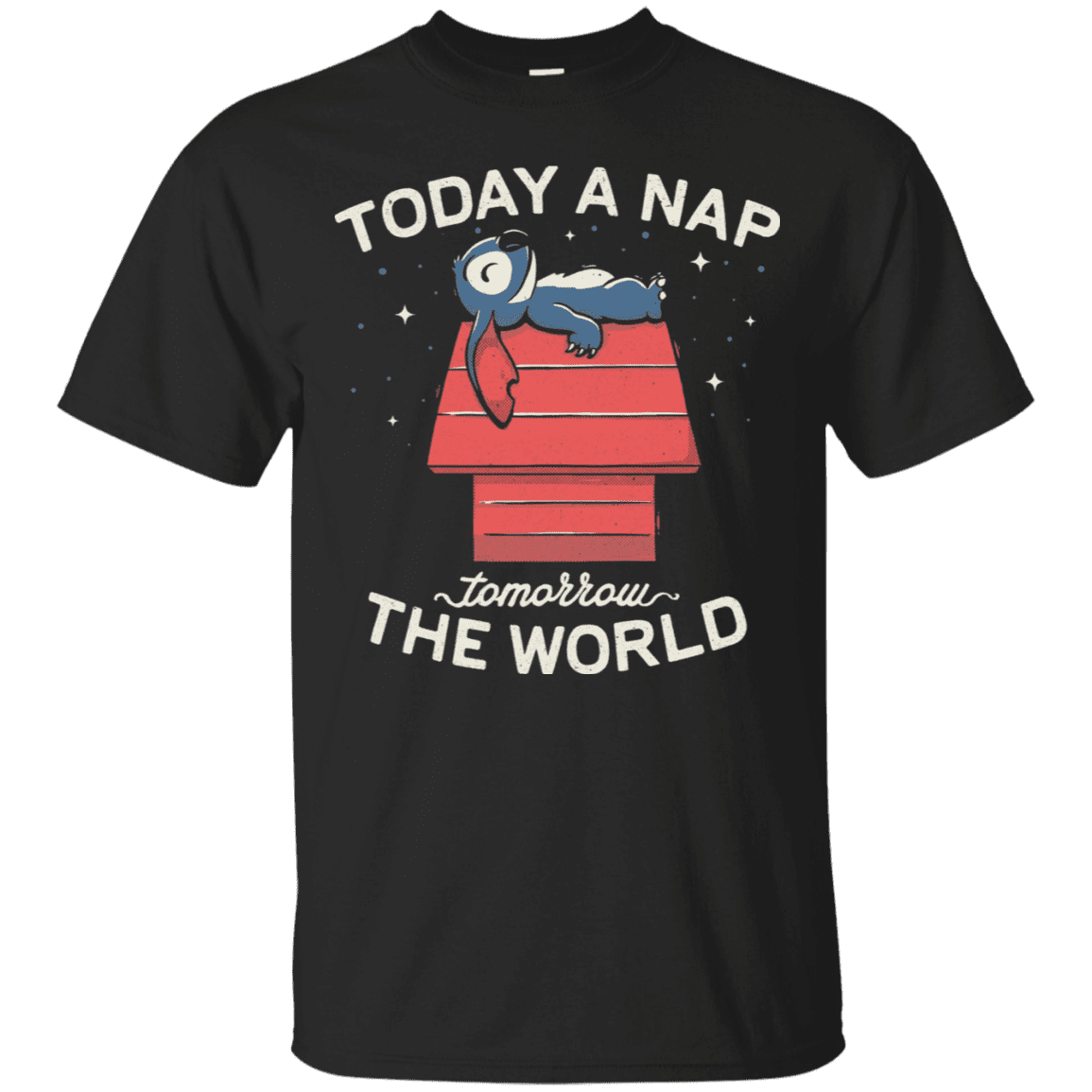 T-Shirts Black / S Today a Nap Tomorrow the World T-Shirt