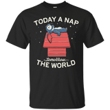T-Shirts Black / S Today a Nap Tomorrow the World T-Shirt