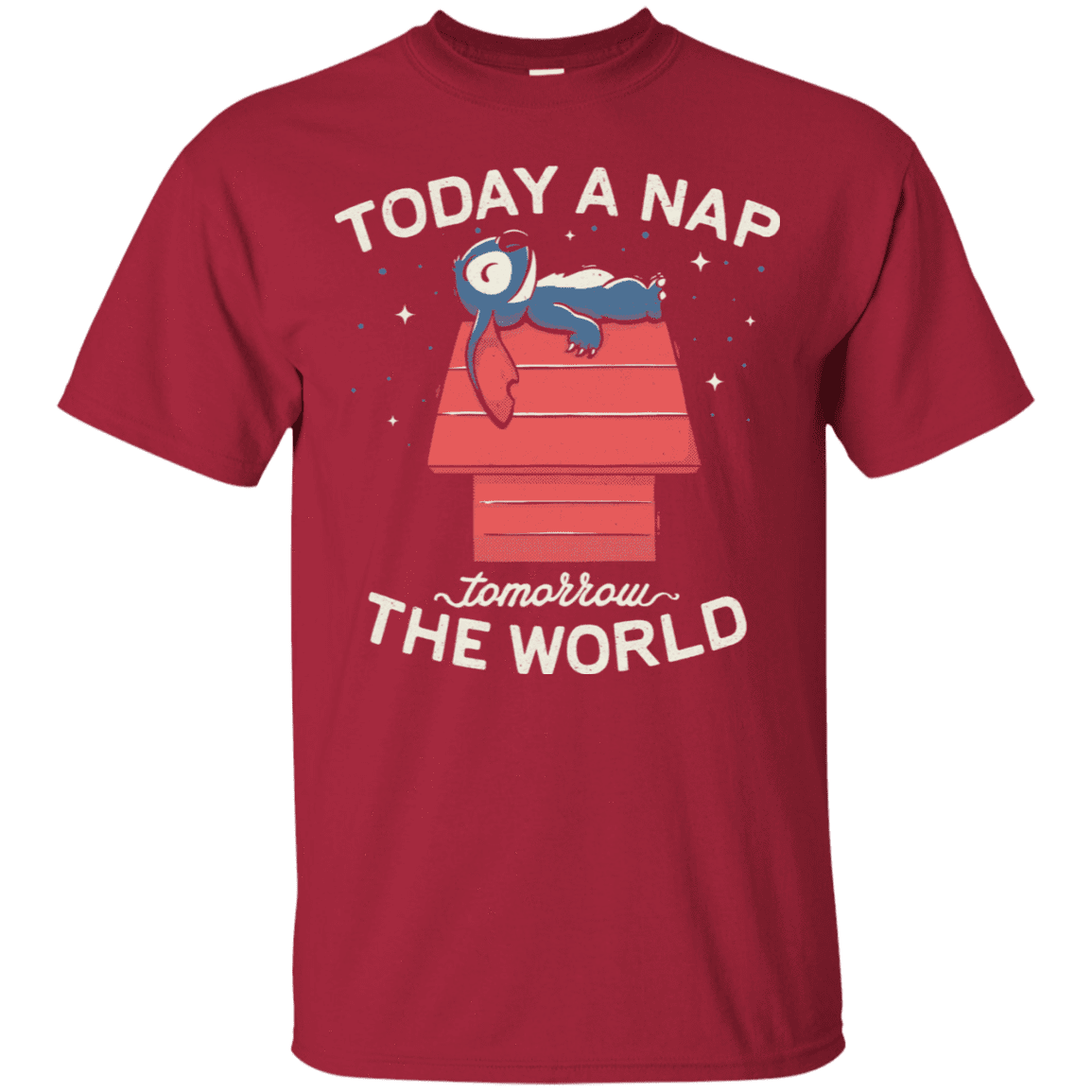 T-Shirts Cardinal / S Today a Nap Tomorrow the World T-Shirt