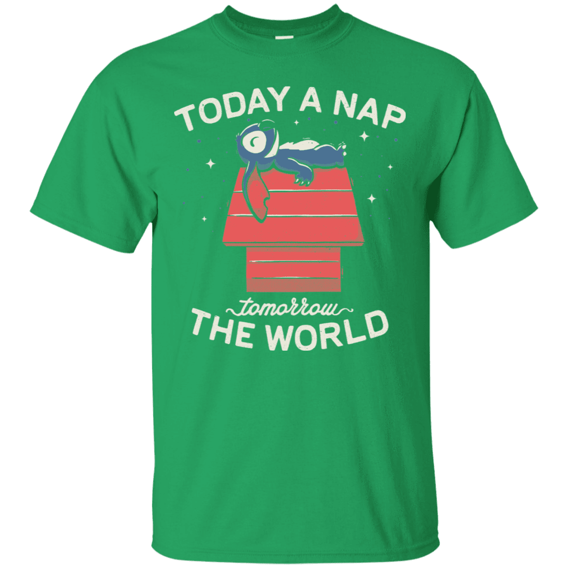 T-Shirts Irish Green / S Today a Nap Tomorrow the World T-Shirt