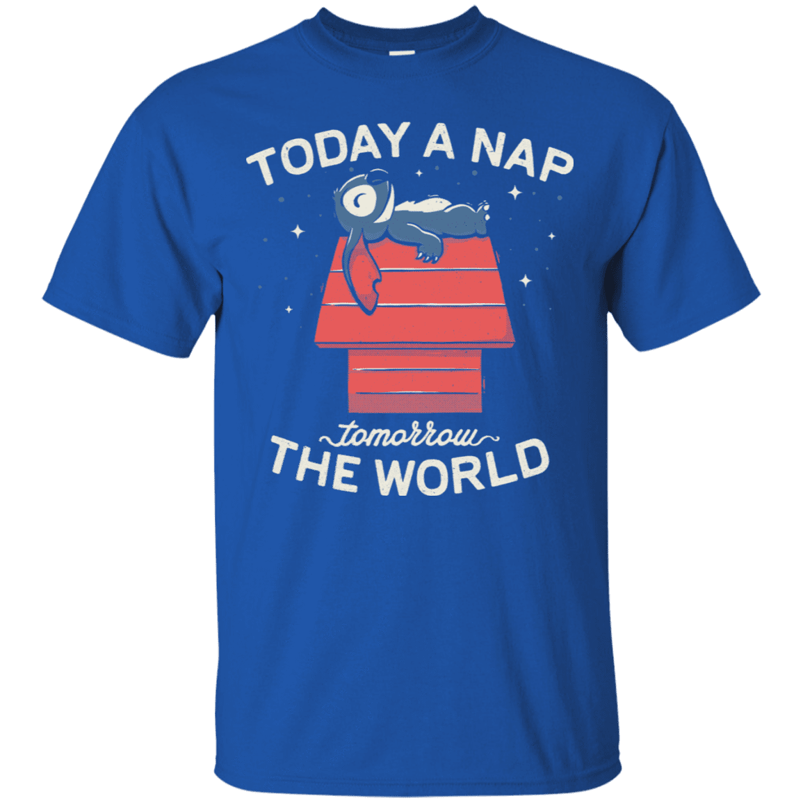 T-Shirts Royal / S Today a Nap Tomorrow the World T-Shirt