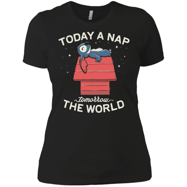 T-Shirts Black / X-Small Today a Nap Tomorrow the World Women's Premium T-Shirt