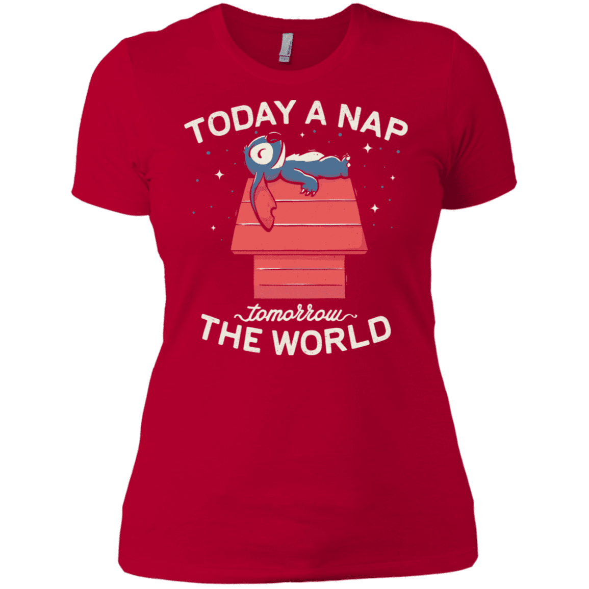T-Shirts Red / X-Small Today a Nap Tomorrow the World Women's Premium T-Shirt