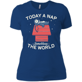 T-Shirts Royal / X-Small Today a Nap Tomorrow the World Women's Premium T-Shirt