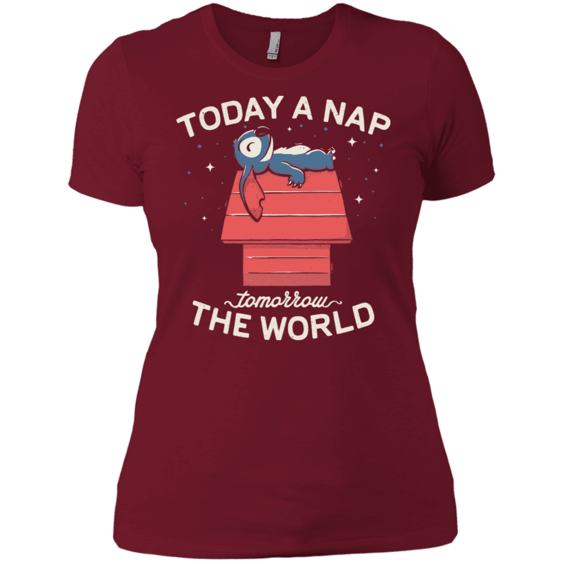 T-Shirts Scarlet / X-Small Today a Nap Tomorrow the World Women's Premium T-Shirt