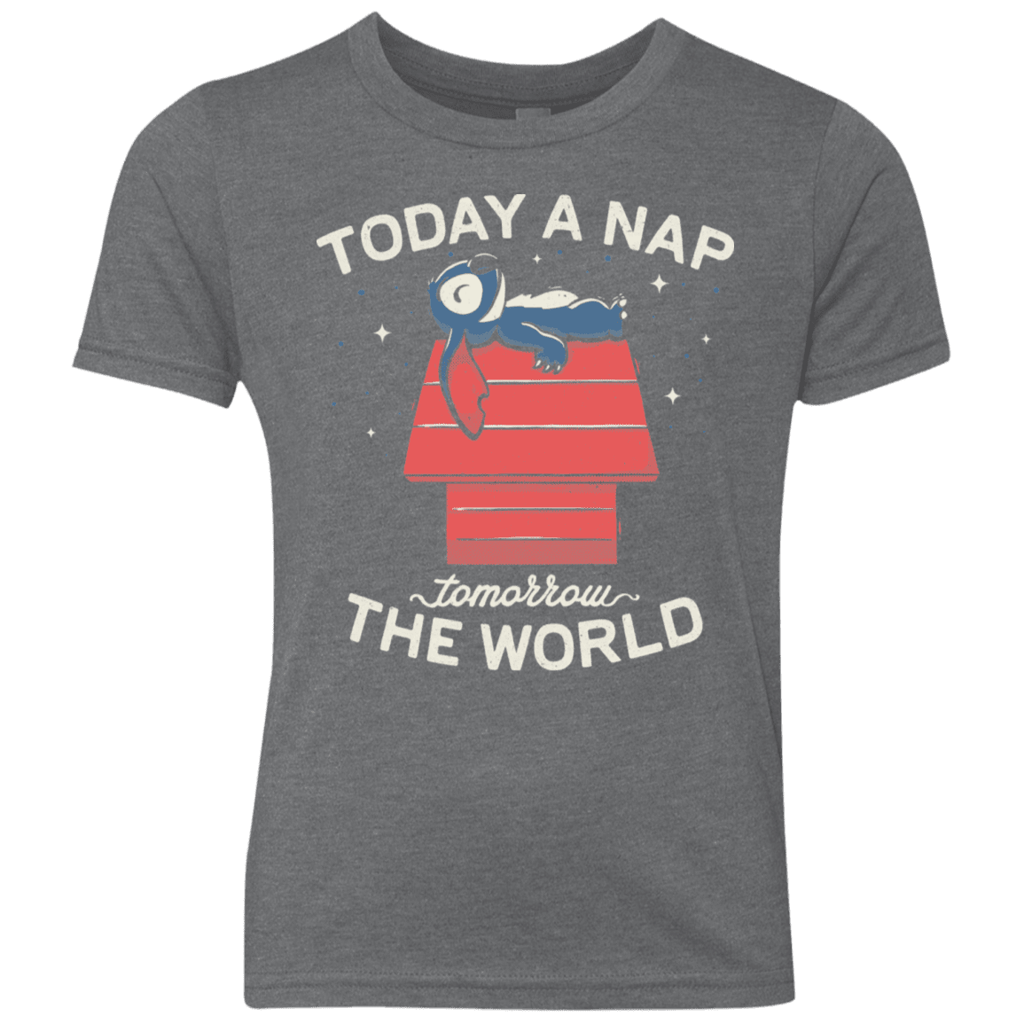 T-Shirts Premium Heather / YXS Today a Nap Tomorrow the World Youth Triblend T-Shirt