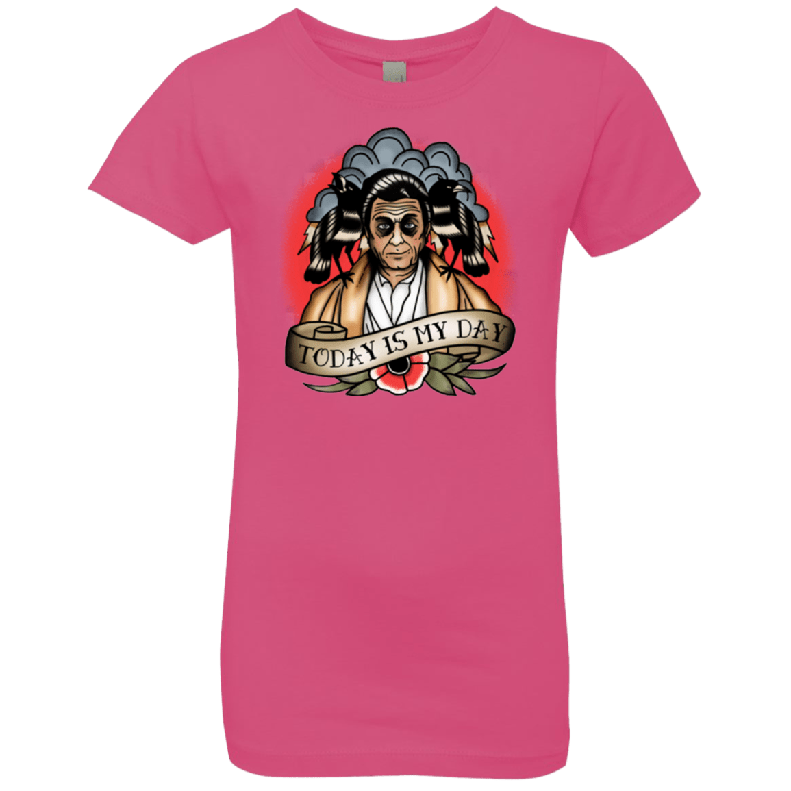 T-Shirts Hot Pink / YXS Today Is My Day Girls Premium T-Shirt