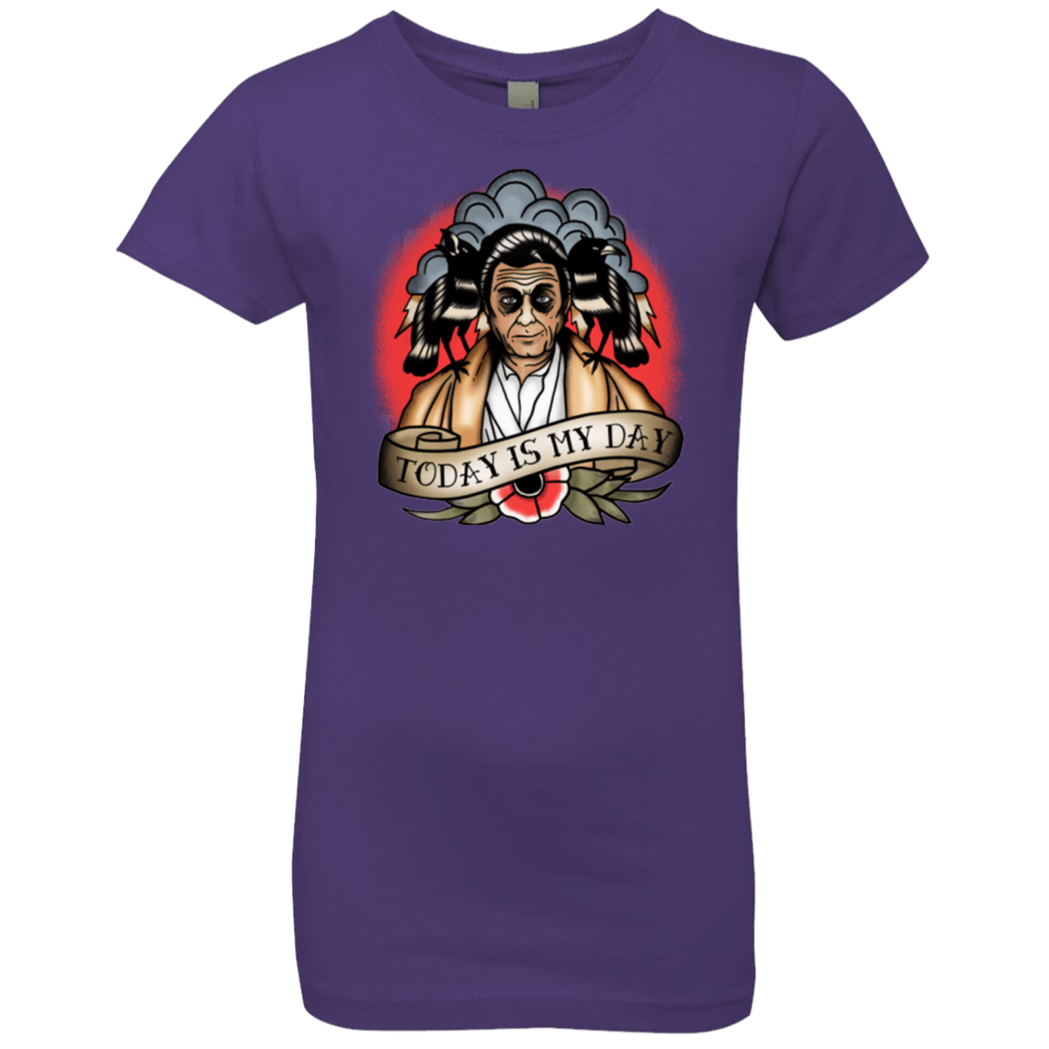 T-Shirts Purple Rush / YXS Today Is My Day Girls Premium T-Shirt