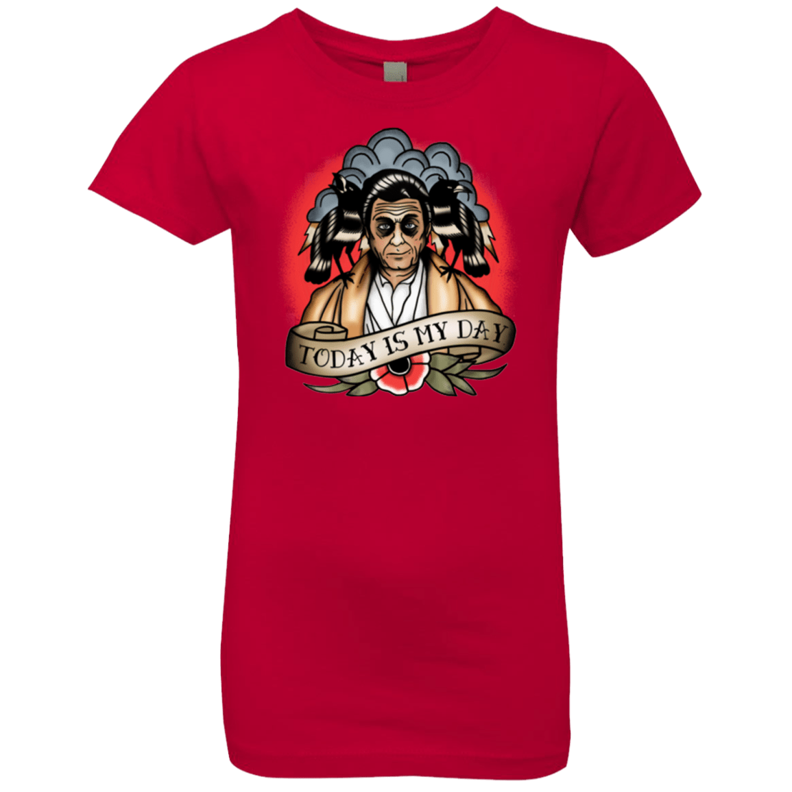 T-Shirts Red / YXS Today Is My Day Girls Premium T-Shirt