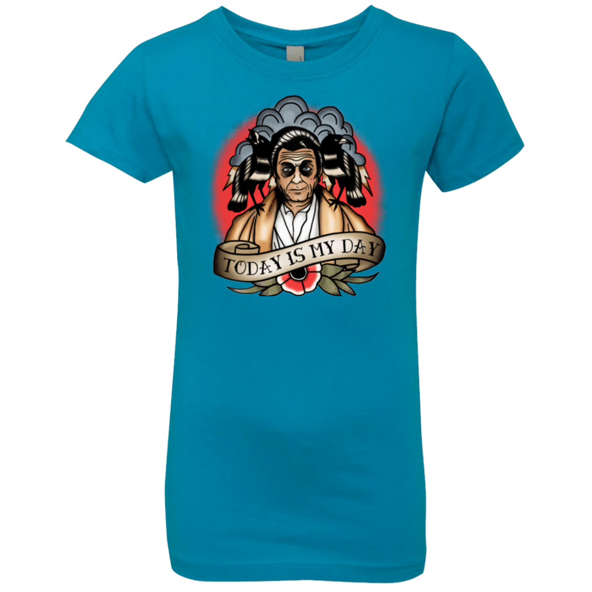 T-Shirts Turquoise / YXS Today Is My Day Girls Premium T-Shirt