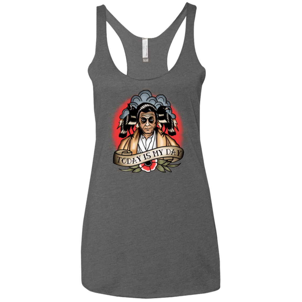 T-Shirts Premium Heather / X-Small Today Is My Day Women's Triblend Racerback Tank