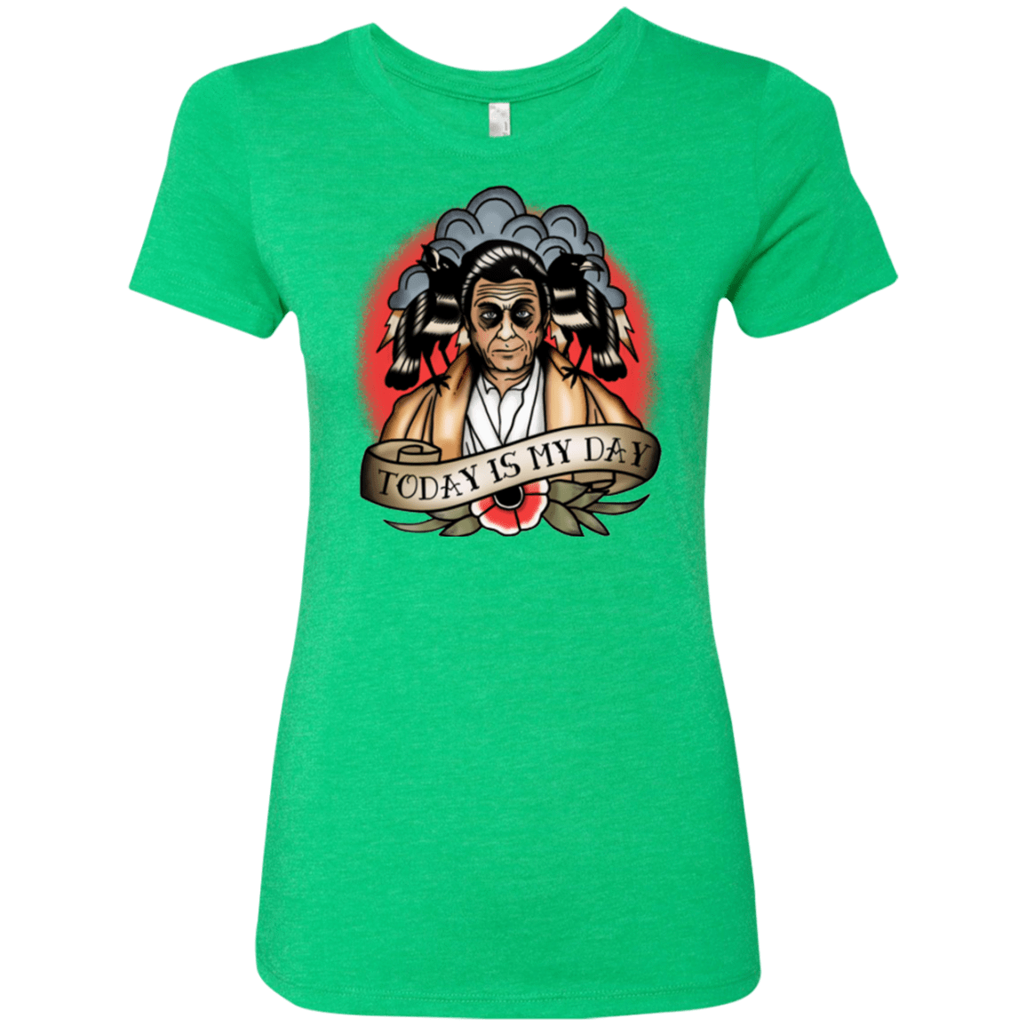 T-Shirts Envy / Small Today Is My Day Women's Triblend T-Shirt