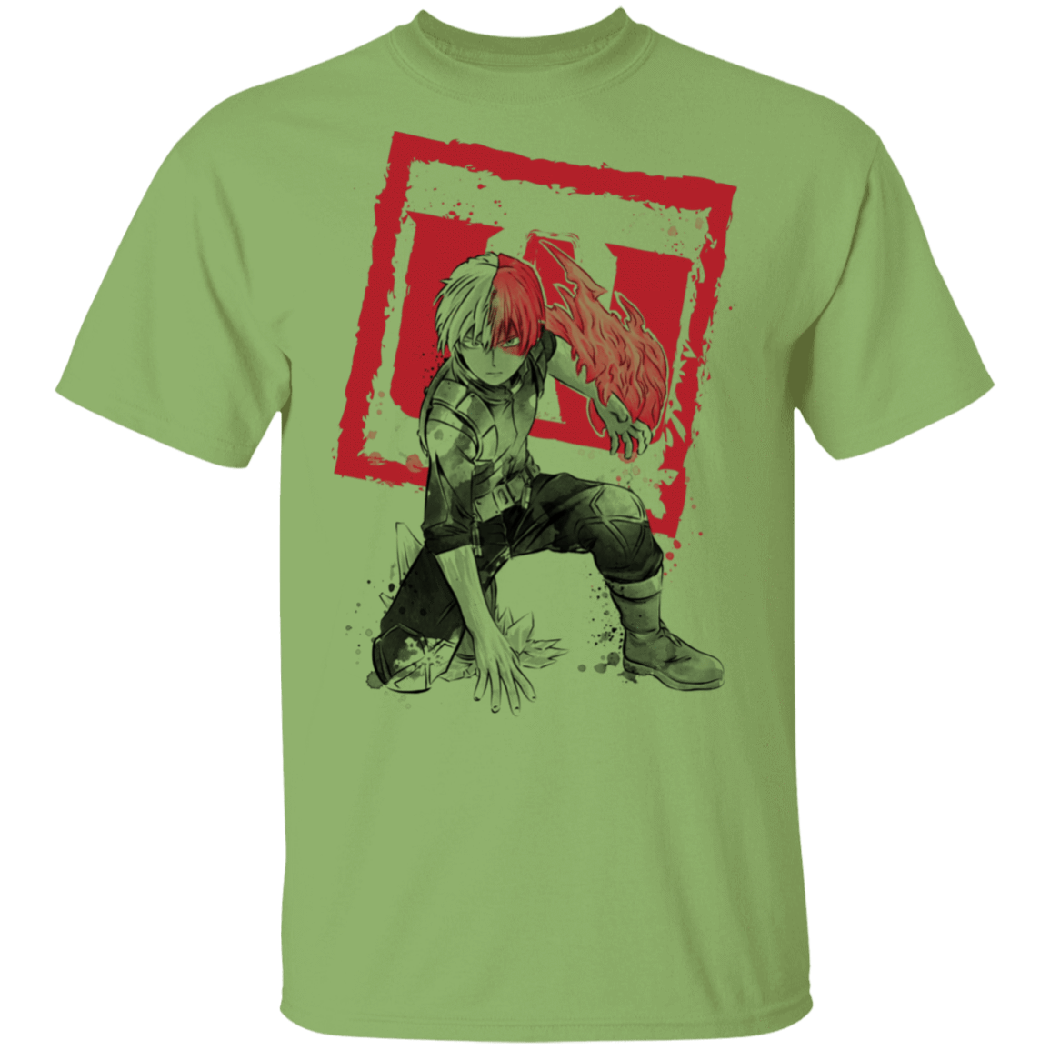 T-Shirts Kiwi / S Todoroki sumi-e T-Shirt