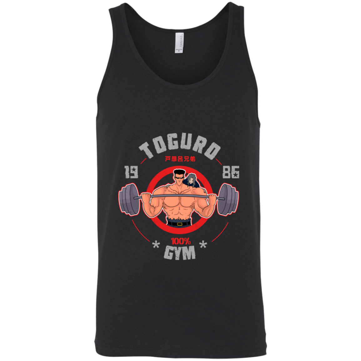 T-Shirts Black / X-Small Toguro Gym Unisex Premium Tank Top