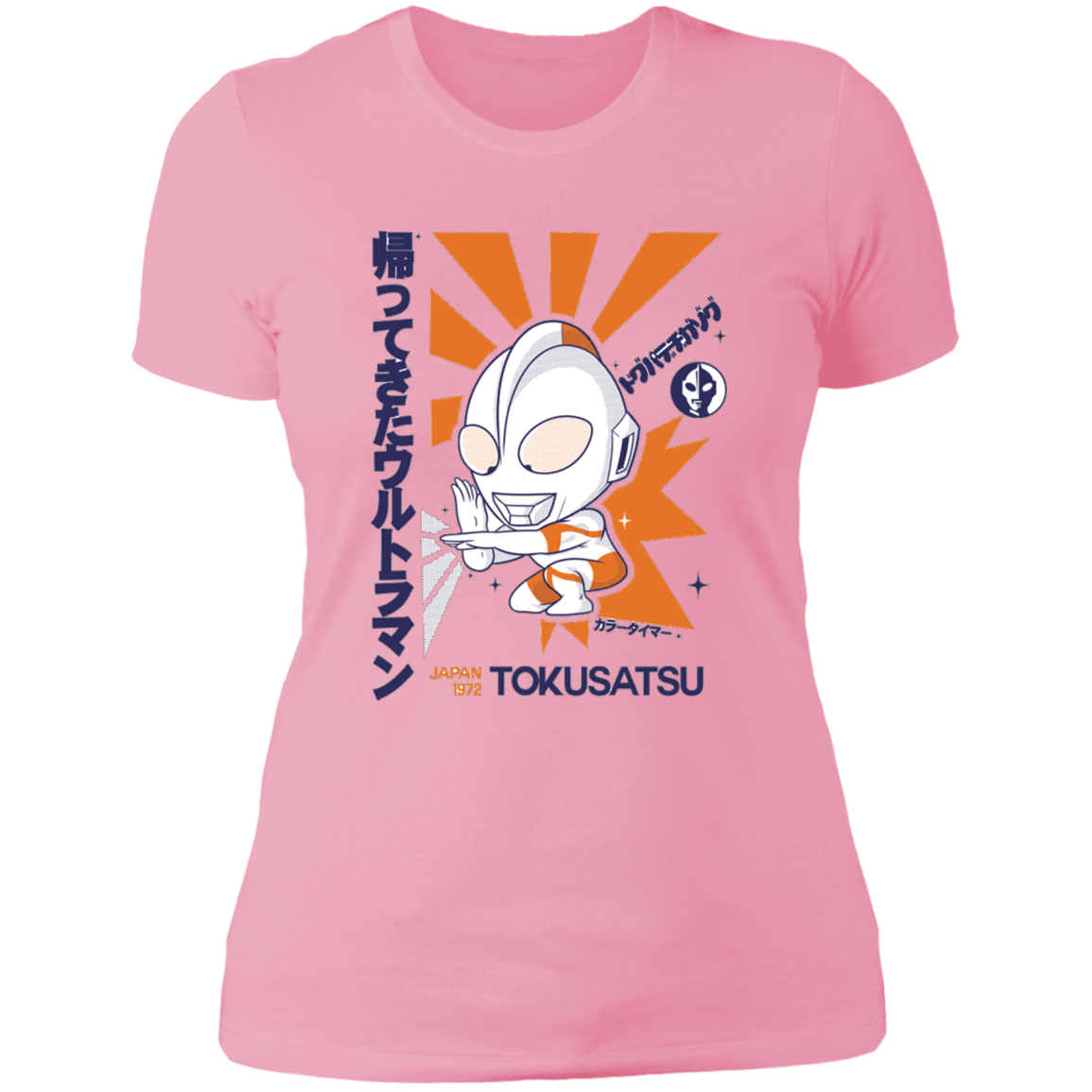 T-Shirts Light Pink / S Tokusatsu Women's Premium T-Shirt