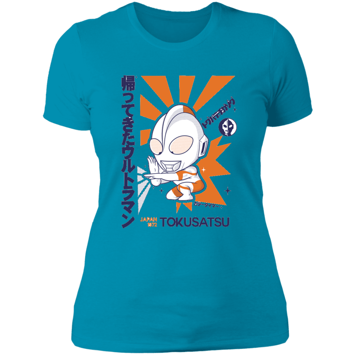 T-Shirts Turquoise / S Tokusatsu Women's Premium T-Shirt