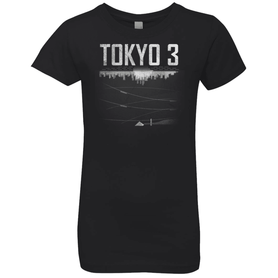 T-Shirts Black / YXS Tokyo 3 Girls Premium T-Shirt