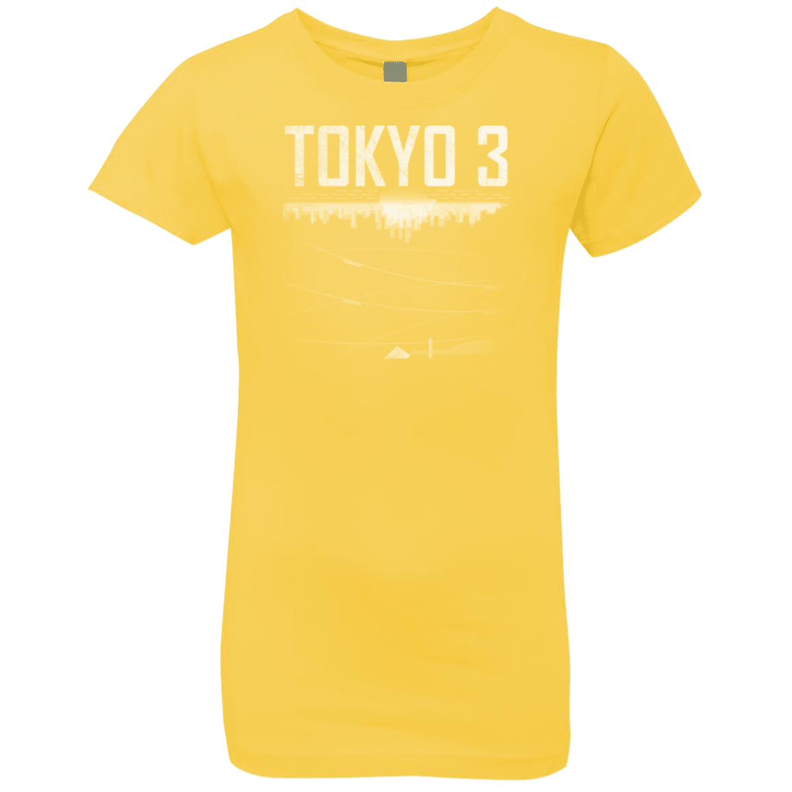 T-Shirts Vibrant Yellow / YXS Tokyo 3 Girls Premium T-Shirt