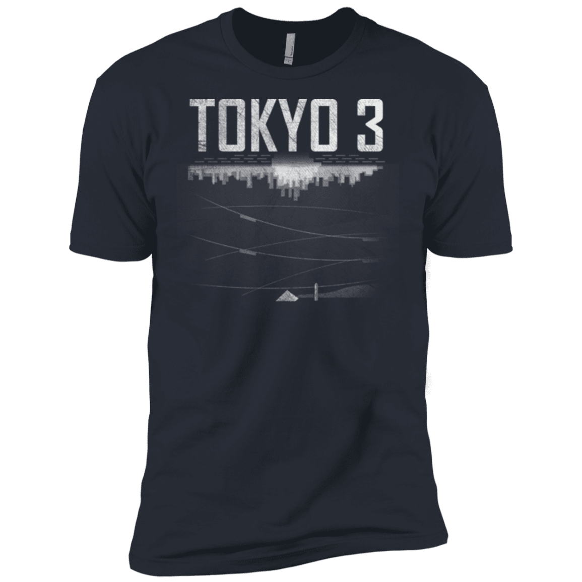 T-Shirts Indigo / X-Small Tokyo 3 Men's Premium T-Shirt