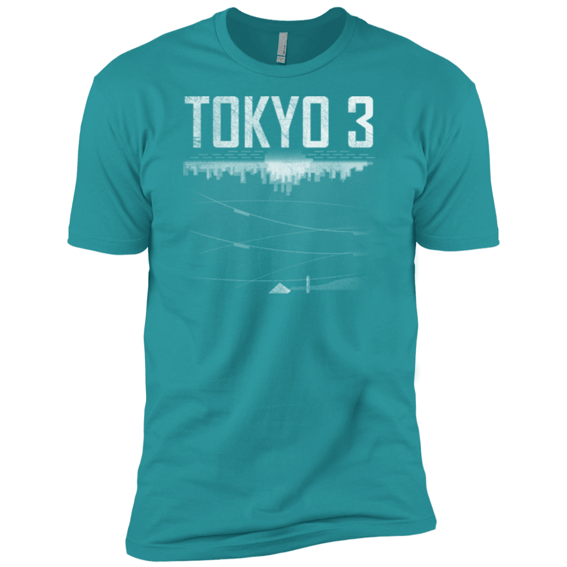 T-Shirts Tahiti Blue / X-Small Tokyo 3 Men's Premium T-Shirt