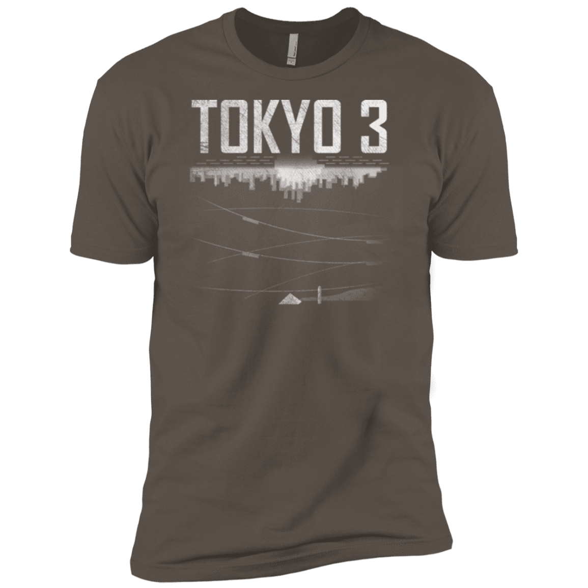 T-Shirts Warm Grey / X-Small Tokyo 3 Men's Premium T-Shirt