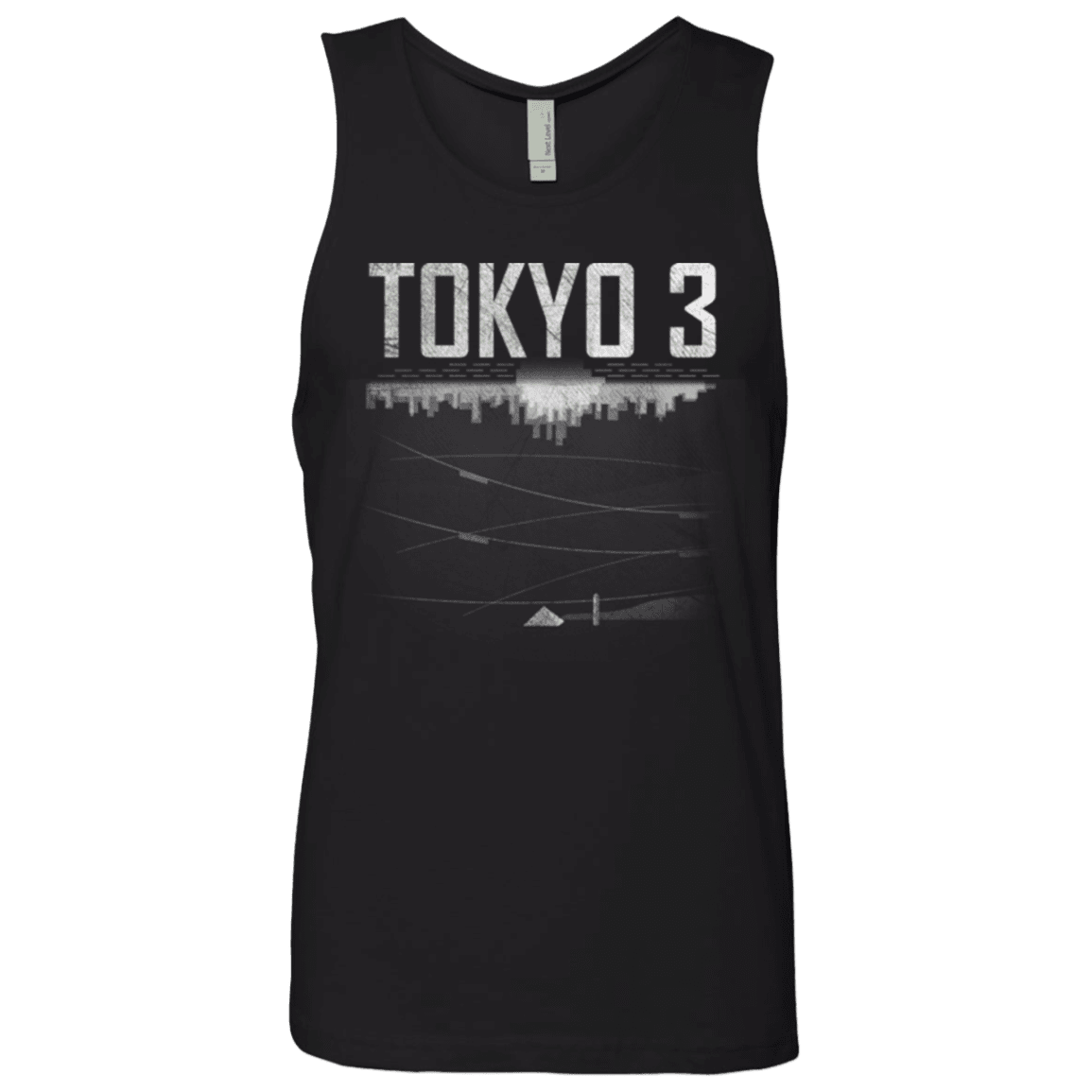 T-Shirts Black / Small Tokyo 3 Men's Premium Tank Top