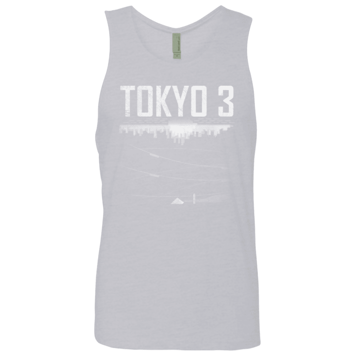 T-Shirts Heather Grey / Small Tokyo 3 Men's Premium Tank Top