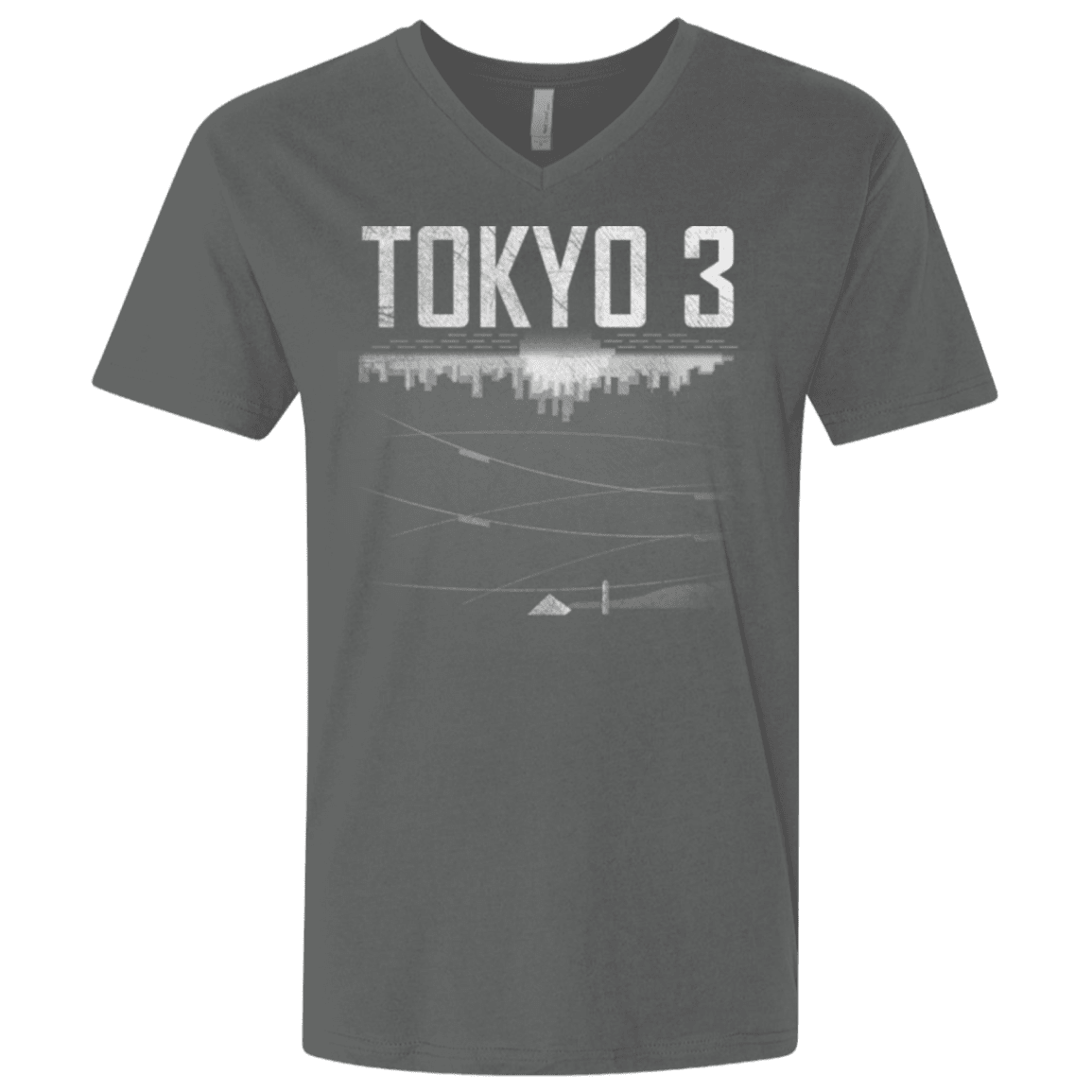 T-Shirts Heavy Metal / X-Small Tokyo 3 Men's Premium V-Neck