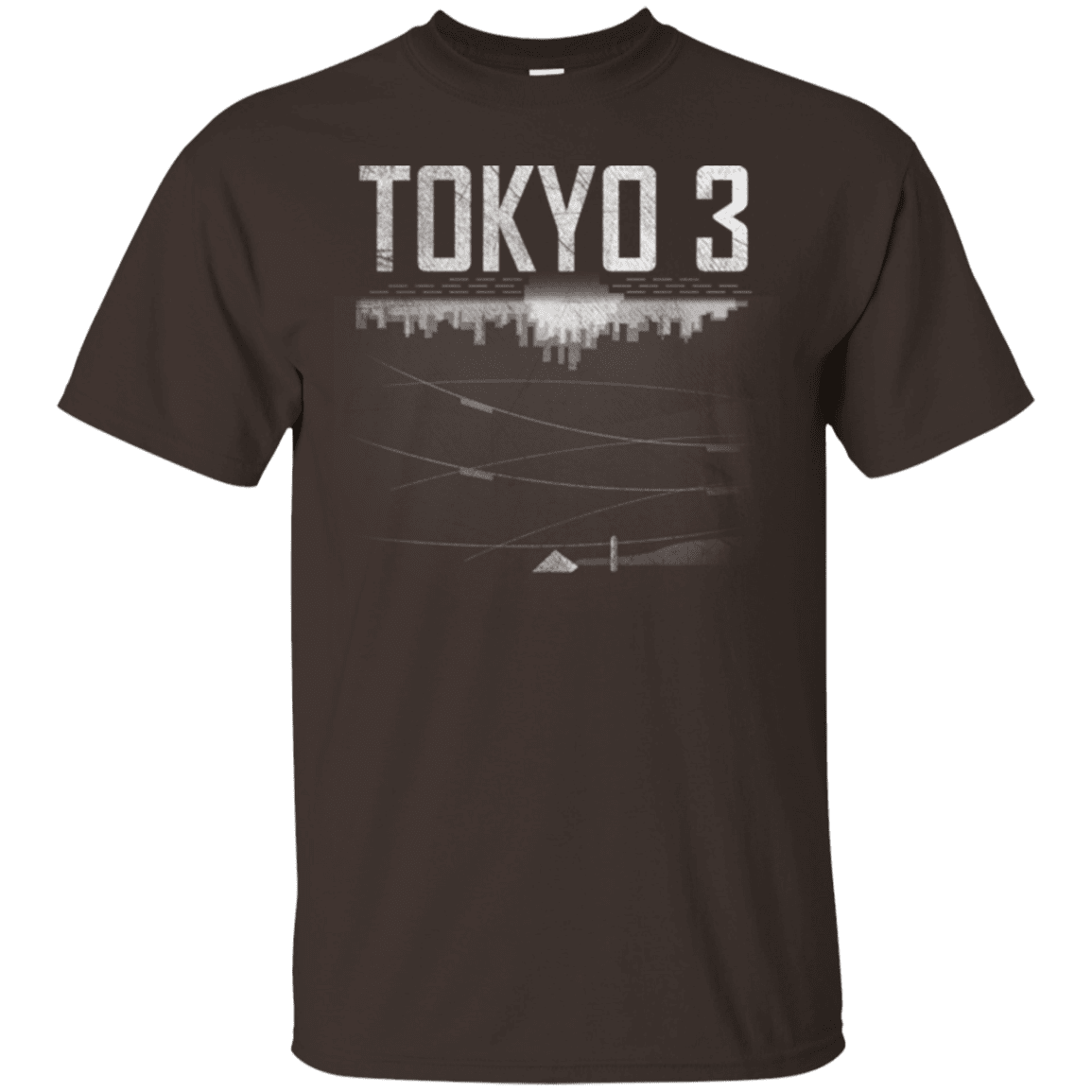 T-Shirts Dark Chocolate / Small Tokyo 3 T-Shirt