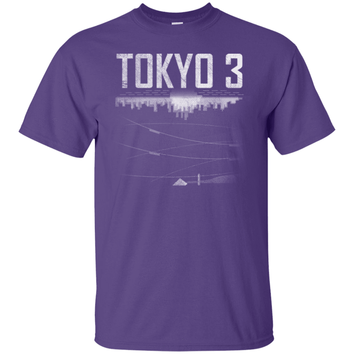 T-Shirts Purple / Small Tokyo 3 T-Shirt