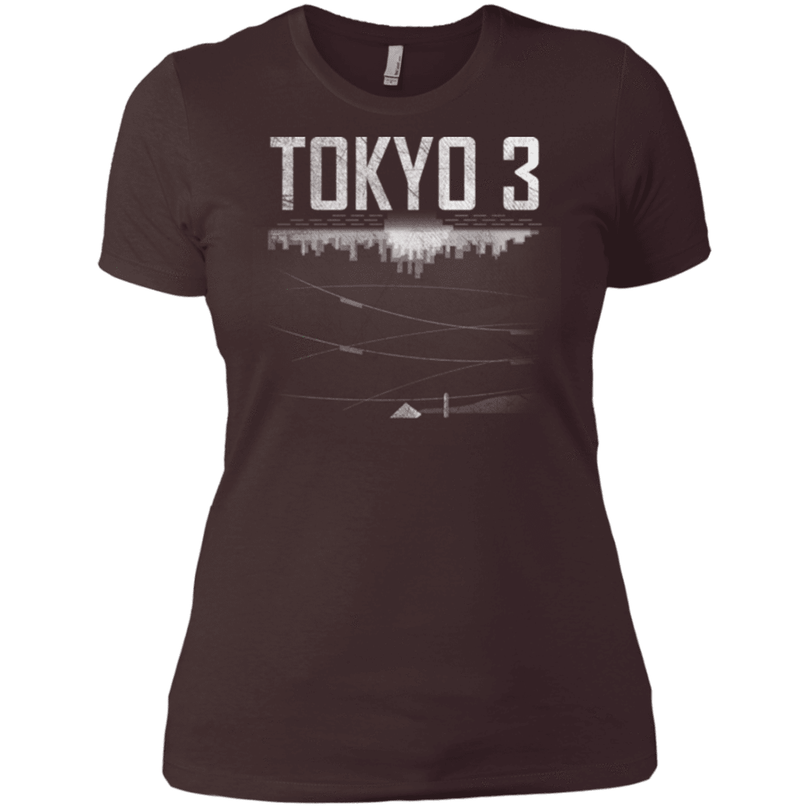 T-Shirts Dark Chocolate / X-Small Tokyo 3 Women's Premium T-Shirt