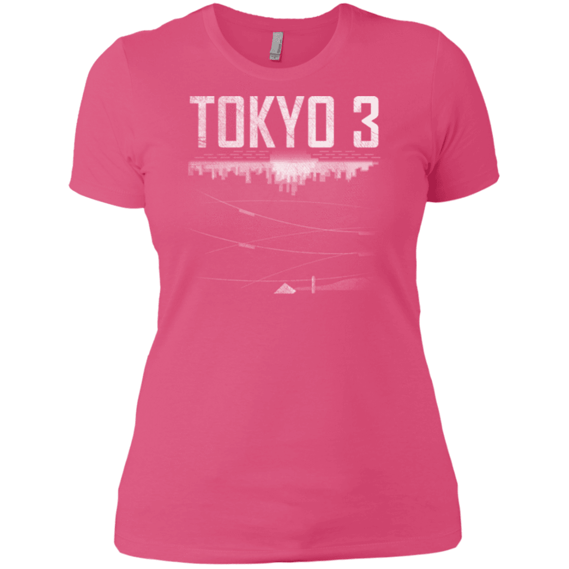T-Shirts Hot Pink / X-Small Tokyo 3 Women's Premium T-Shirt