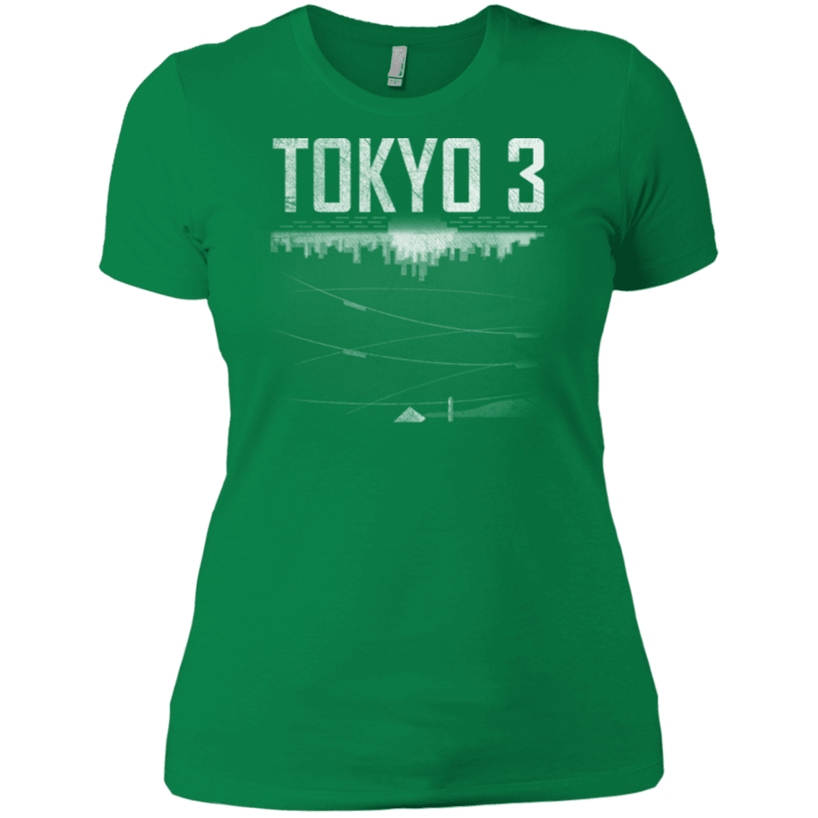 T-Shirts Kelly Green / X-Small Tokyo 3 Women's Premium T-Shirt